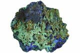 Azurite Crystals With Malachite - Laos #107191-1